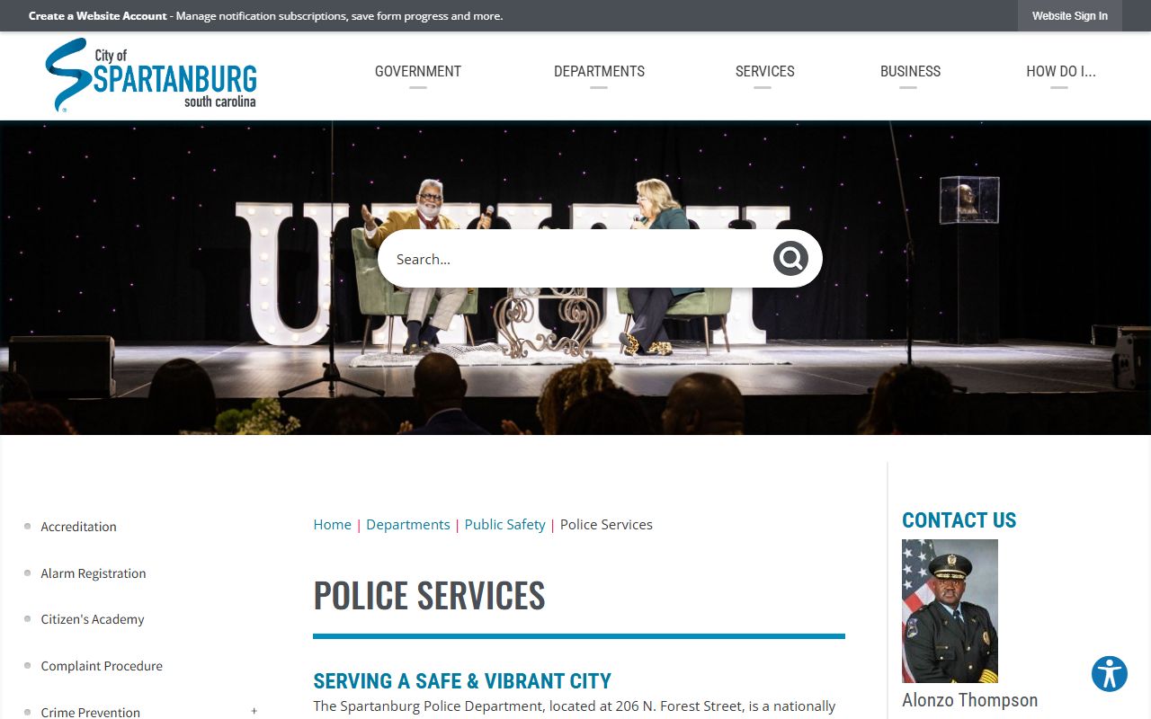 spartanburg sex offender police department registry