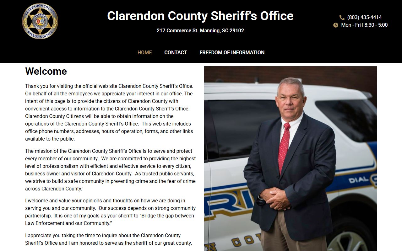 clarendon county sex offender registry sheriff office resources